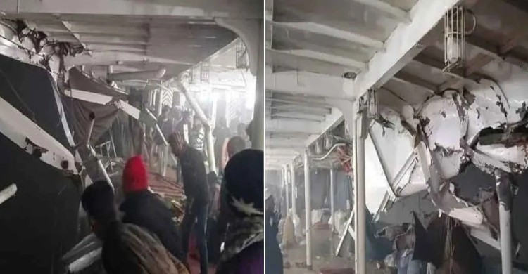 চাঁদপুরে মেঘনা নদীতে দুই লঞ্চের সংঘর্ষ, নিহত ৮