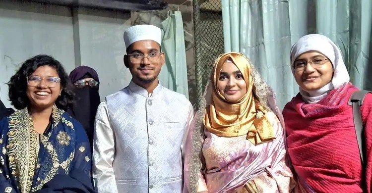 ছাত্রশক্তির নেত্রীকে বিয়ে করলেন এনসিপির হান্নান মাসউদ