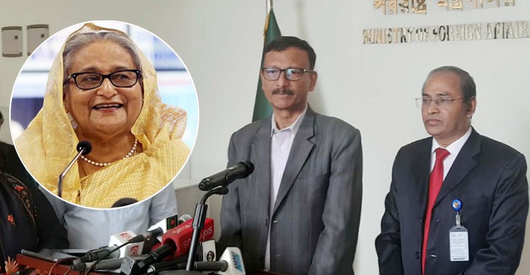 ভারত শেখ হাসিনাকে ফেরত না দিলে কিছুই করার নেই: পররাষ্ট্র উপদেষ্টা