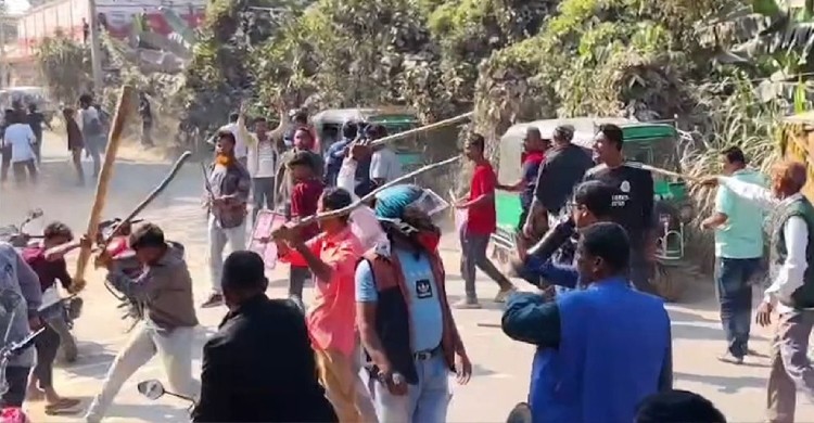 টাঙ্গাইলে বিএনপির দুই পক্ষের সংঘর্ষ, আহত ৭