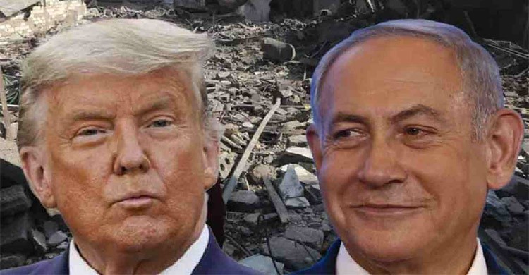 থামতে বললেন ট্রাম্প, যুদ্ধ চালিয়ে যাওয়ার ঘোষণা নেতানিয়াহুর
