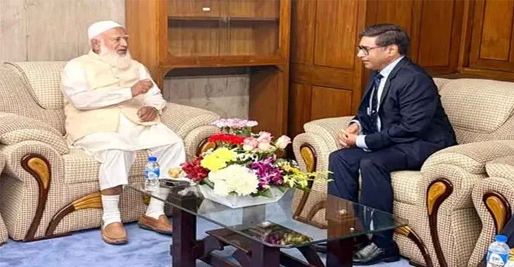 জামায়াত আমিরের সঙ্গে ভারতের পররাষ্ট্র সচিবের সাক্ষাৎ