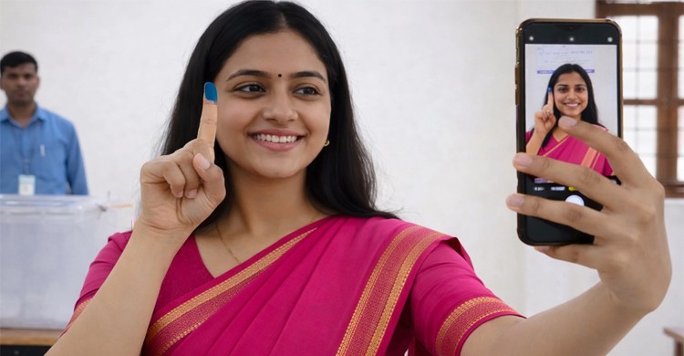 ভোটকেন্দ্রে সেলফি তোলা যাবে কি? জানাল ইসি