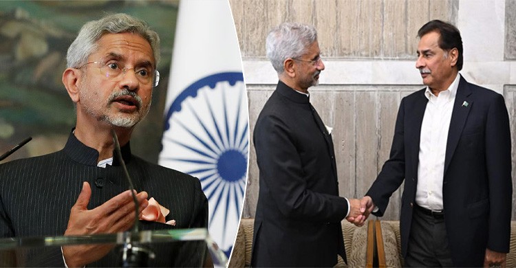 হাত মেলানোর ২ দিন পরই পাকিস্তানকে ‘খারাপ প্রতিবেশী’ বলে হুমকি জয়শঙ্করের