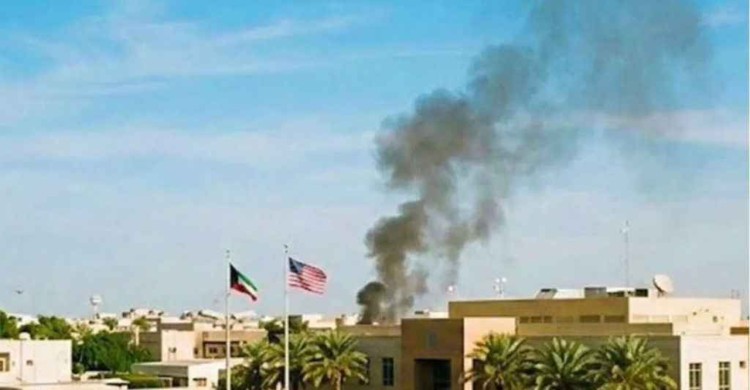 মার্কিন দূতাবাসে আঘাত হানলো ইরানের মিসাইল