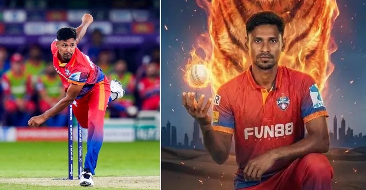 এক ওভারে ৩ উইকেট শিকার মোস্তাফিজের