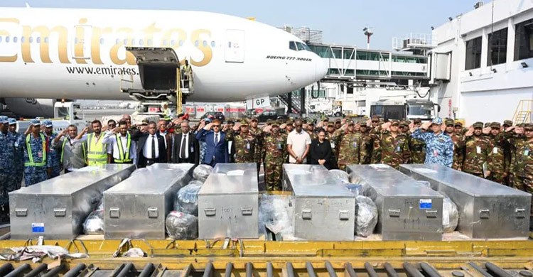 ৬ বাংলাদেশি শান্তিরক্ষীর জানাজা কাল, সামরিক মর্যাদায় দাফন