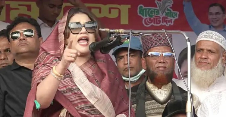 বিএনপি ধর্ম বেচে রাজনীতি করে না, মিথ্যা বলে ভোট চায় না: শামা ওবায়েদ