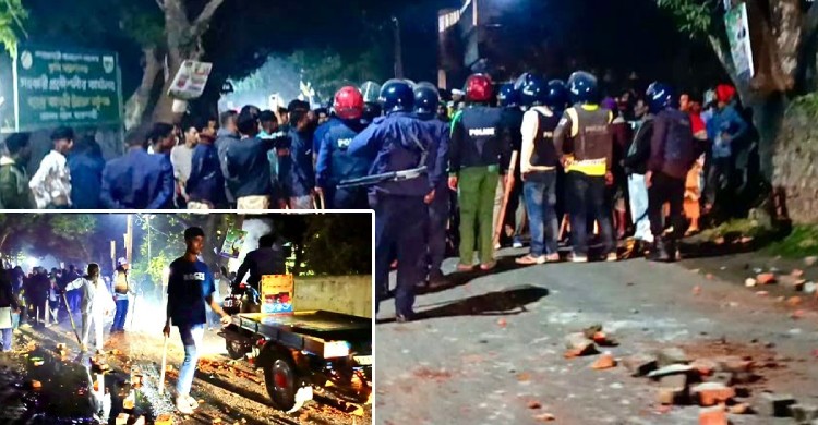 রাজশাহীতে বিএনপির দুই গ্রুপের সংঘর্ষ, আহত ১০