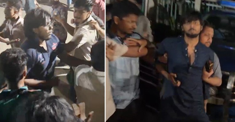 থানার ভেতর ডাকসুর জুবায়ের-মোসাদ্দেককে পেটালো ছাত্রদল নেতাকর্মীরা