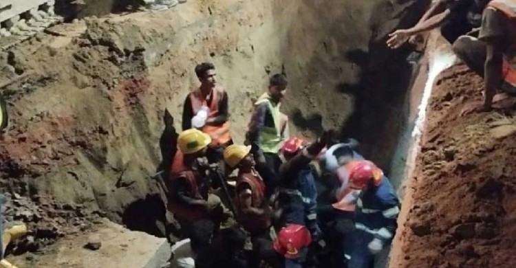 চট্টগ্রামে ওয়াসার প্রকল্পে মাটি ধসে ২ শ্রমিকের মৃত্যু, আহত আরও দুইজন