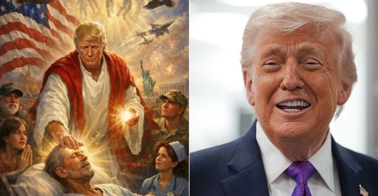 নিজেকে যিশু খ্রিস্টের সঙ্গে তুলনা করে নতুন বিতর্কে ট্রাম্প, তীব্র সমালোচনা