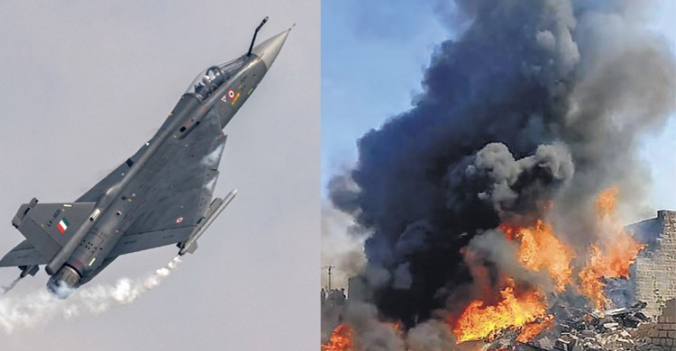 এবার ব্রেক ফেল করে দুমড়ে-মুচড়ে গেল ভারতীয় যুদ্ধবিমান তেজস