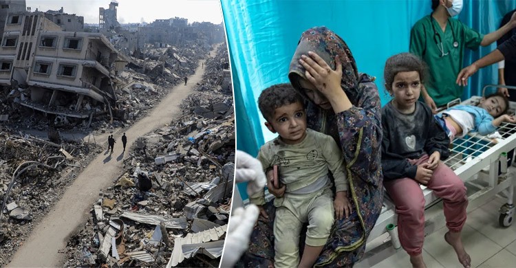 ইসরায়েলি বোমা থেকে বাঁচলেও অজানা ভাইরাসে প্রাণ হারাচ্ছেন গাজার মানুষ