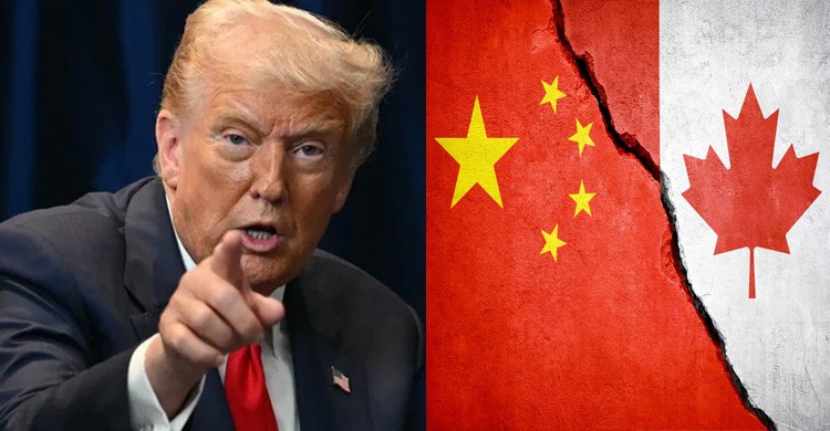 চীন কানাডাকে এক বছরের মধ্যে গিলে খাবে: ট্রাম্পের সতর্কবার্তা