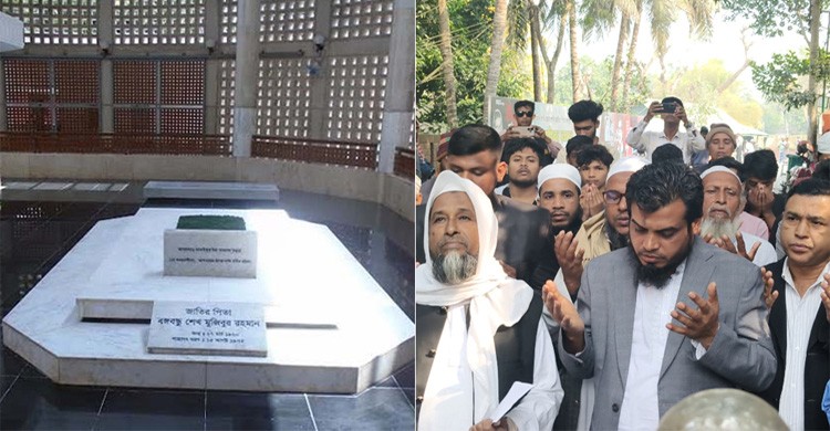 শেখ মুজিবের কবর জিয়ারত করে প্রচারণা শুরু করলেন স্বতন্ত্র প্রার্থী