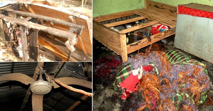 দাঁড়িপাল্লায় প্রতীকে ভোট চাওয়ায় জামায়াত নেতার বাড়িতে আগুন