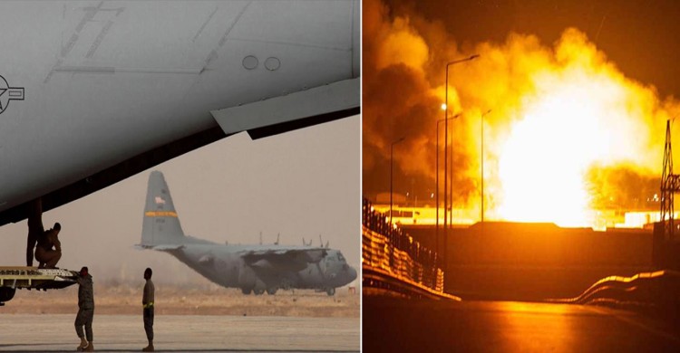 বাগদাদে সামরিক বিমানবন্দরে ড্রোন ও রকেট হামলা