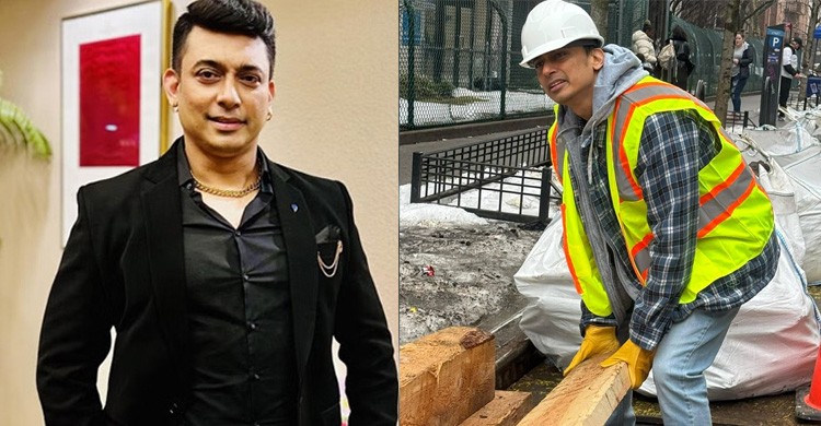 নিউইয়র্কে শ্রমিকের কাজ করছেন নায়ক জায়েদ খান