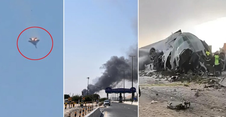 কুয়েতে ইরানের হামলায় যুক্তরাষ্ট্রের এফ-১৫ বিমান বিধ্বস্ত